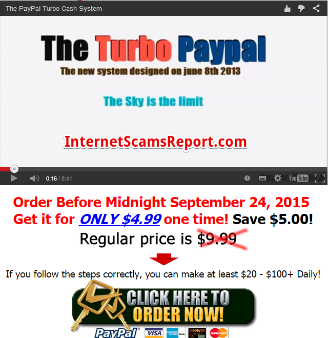 Is Turbo PayPal a Scam?