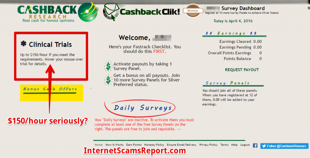 Cashback Research