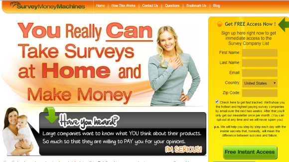 Survey Money Machines