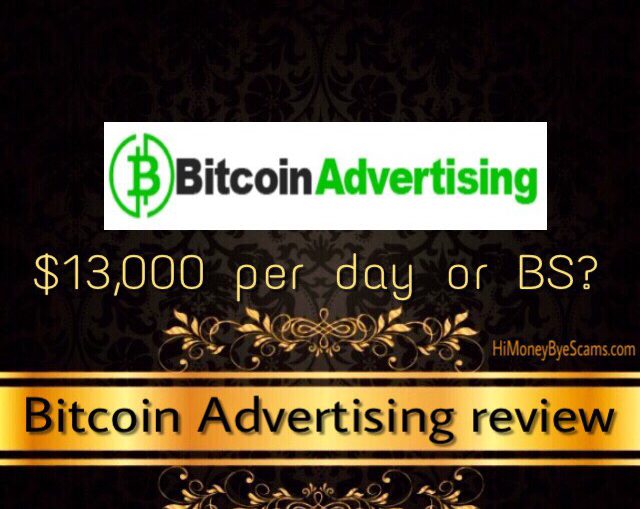 Is Bitcoin Advertising A Scam