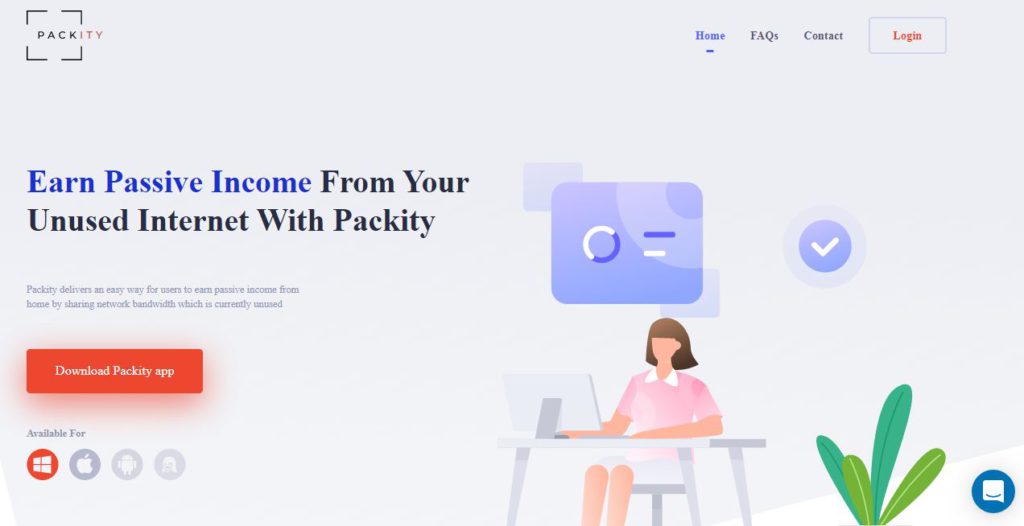 Packity Review – Is it a Safe Place to Earn an Extra $100 per Month? - Packity Homepage