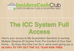 Insiders Cash Club Review – Another $5000 Insiders Scam Exposed! - ICC Logo