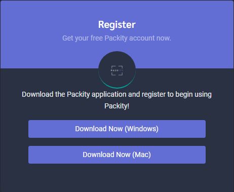 Packity Review - Is it a Safe Place to Earn an Extra $100 per Month? - Packity Registration Page